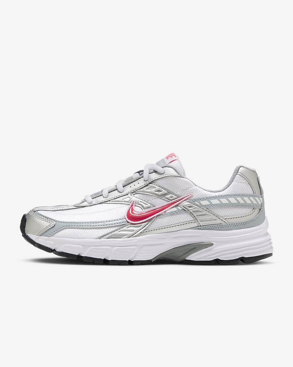 Nike women's shoes white and silver hotsell